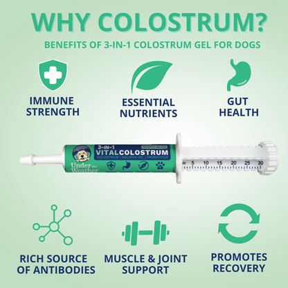 3-in-1 Vital Colostrum Gel for Dogs