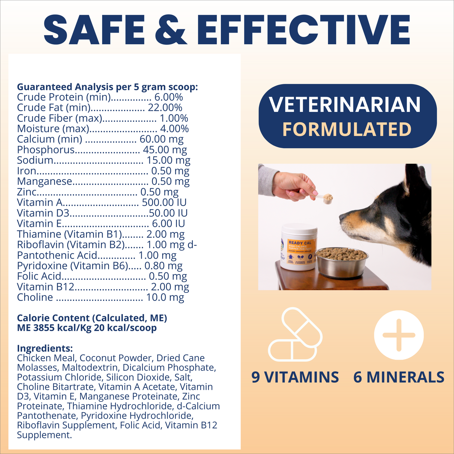 Ready Cal High Calorie Powder for Dogs