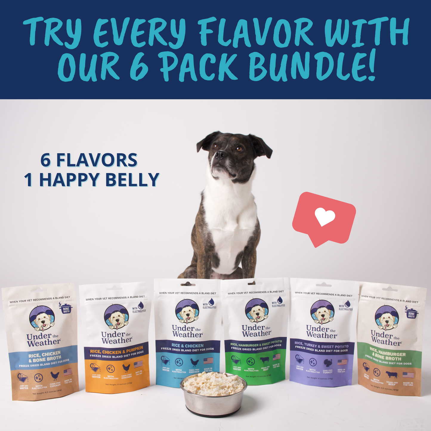 6 Flavor Bland Diet Pack