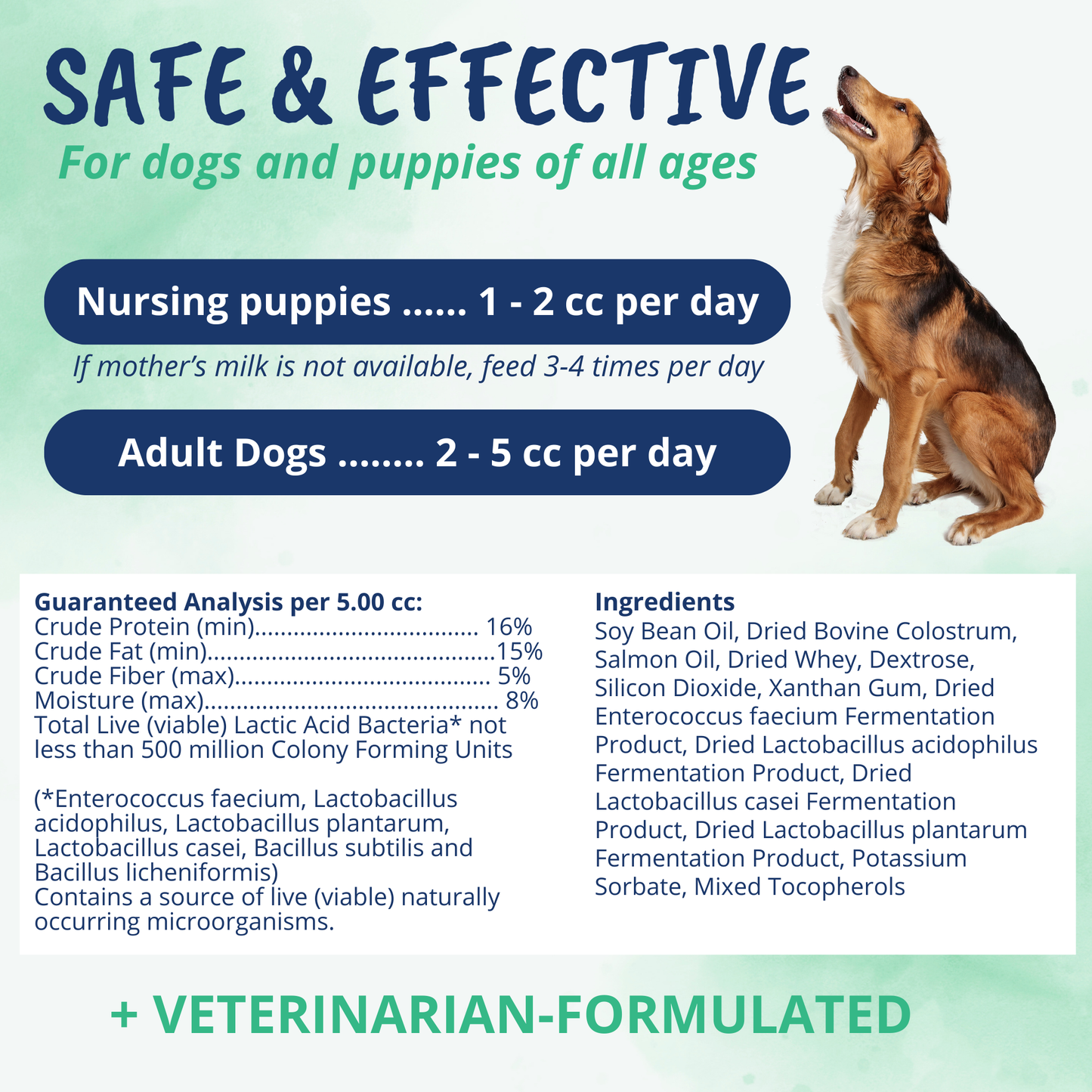 3-in-1 Vital Colostrum Gel for Dogs